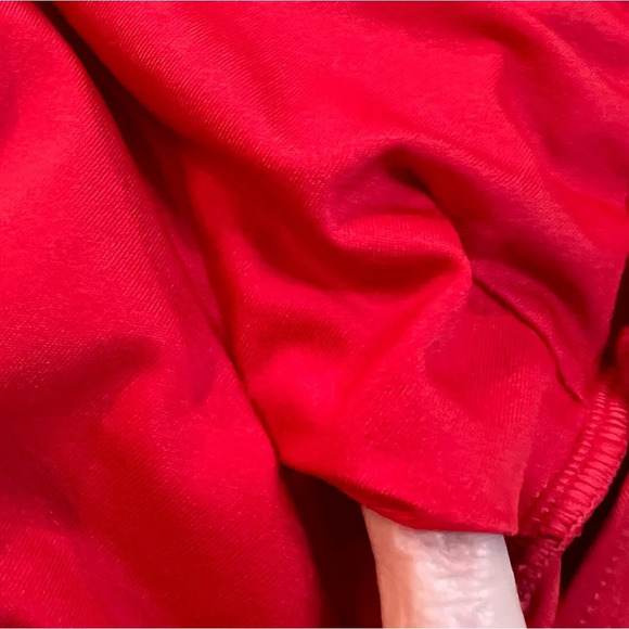 MICHAEL Michael Kors Red Twist-Tie Halter Swimsuit. Size 6. - Picture 13 of 15